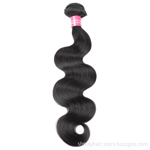 Human Hair Supplier Peruvian Hair Natural Color Body Wave Hair Bundles